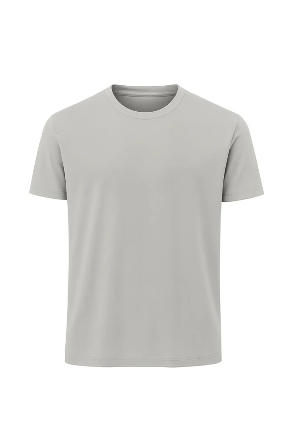 Camiseta masculina básica em malha Kwi