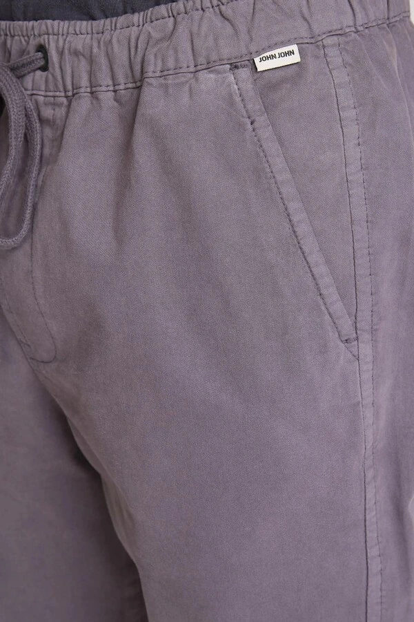 Calça reta porto dark gray John John