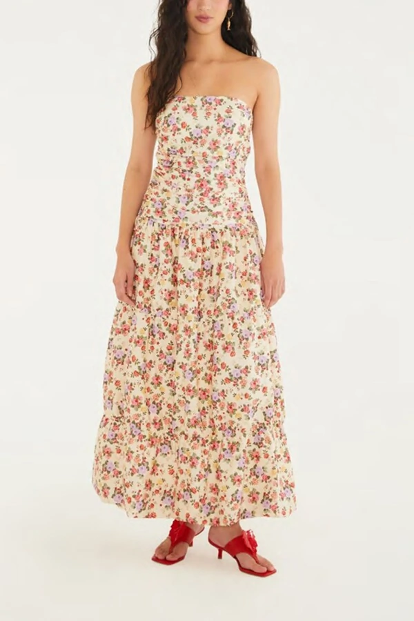 Vestido balone buque romantico Farm