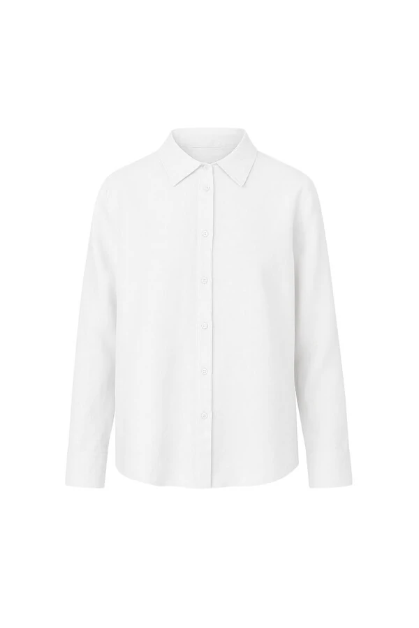 Camisa feminina 100% linho Kwi