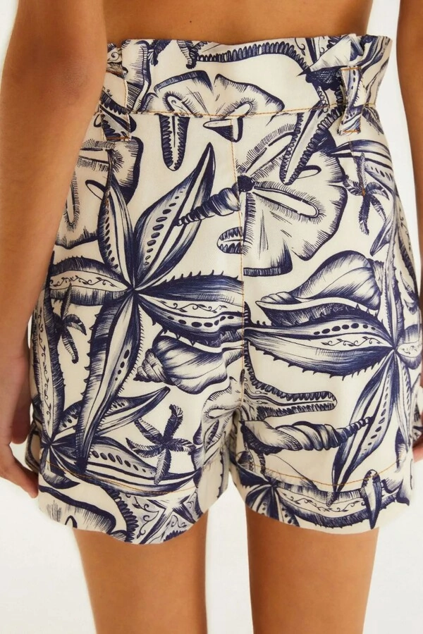 Short sarja desejo do mar Farm