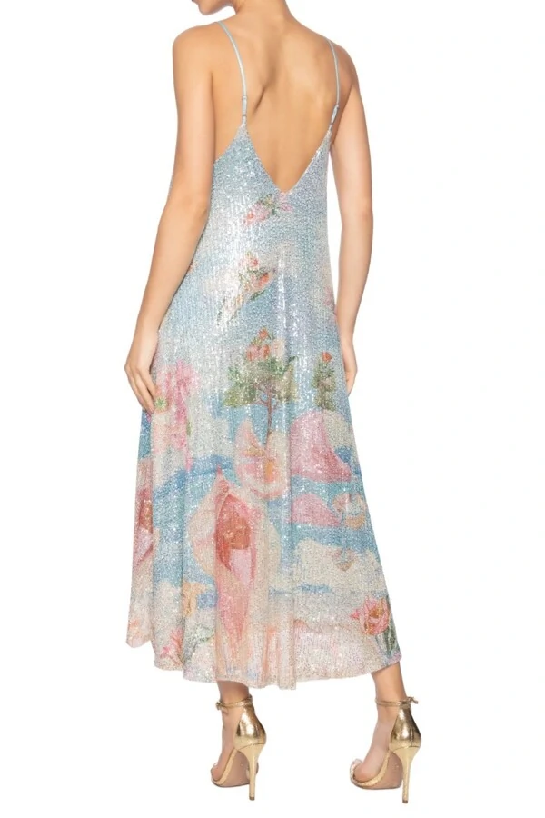 Vestido paete venus import Farm