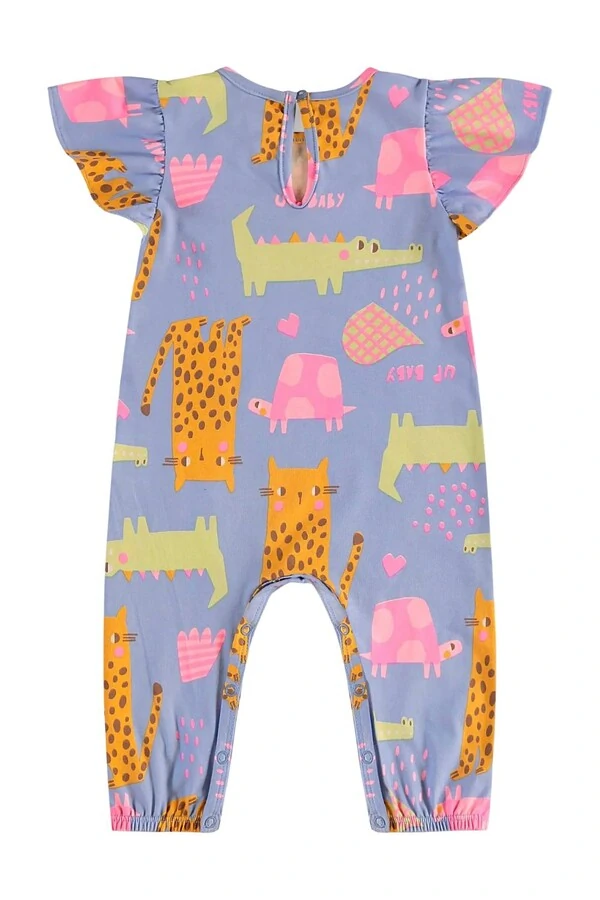 Macaquinho com faixa em cotton Up Baby