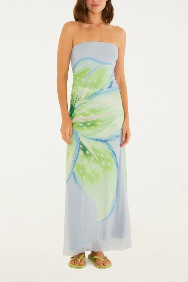Vestido tule lirio tropical Farm
