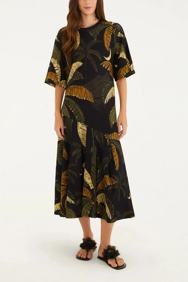 Vestido cropped itacare Farm