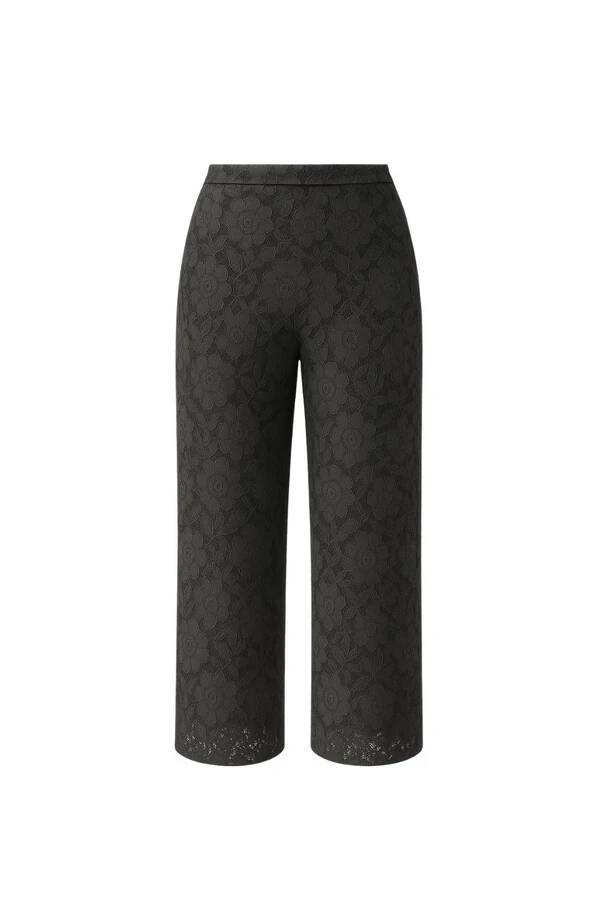 Calça de renda feminina Kwi