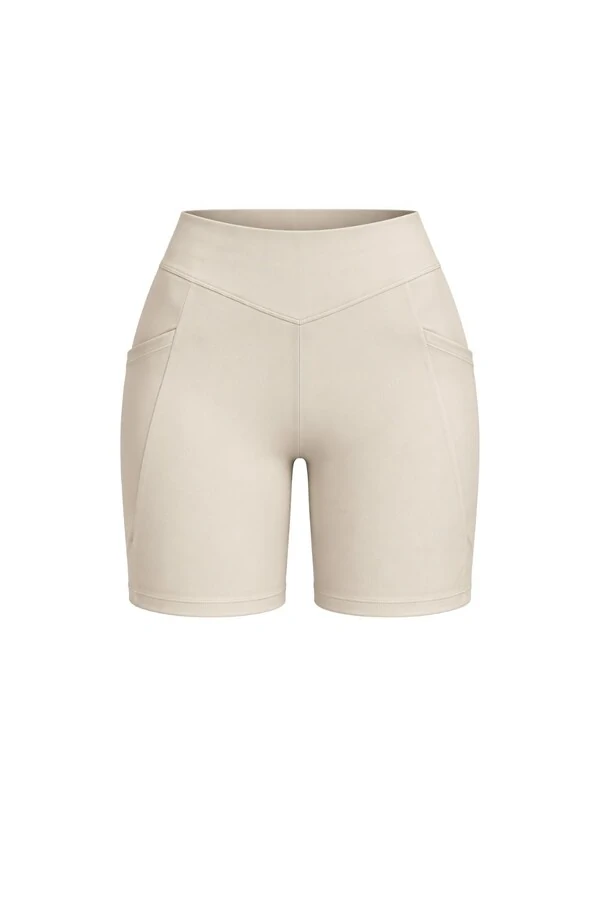 Short ciclista fitness em poliamida Kwi