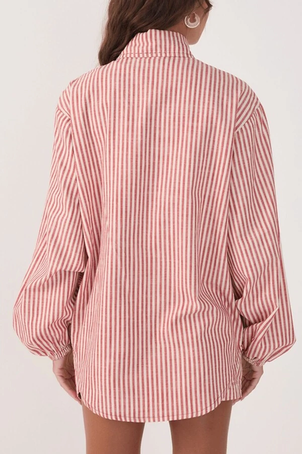 Camisa sarja listras Dress to