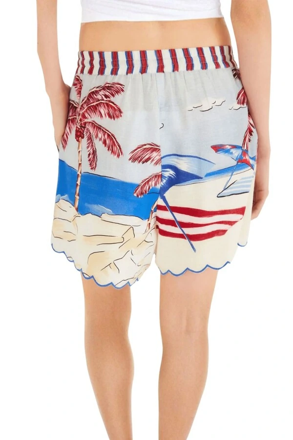 Short festone diario de verão Farm