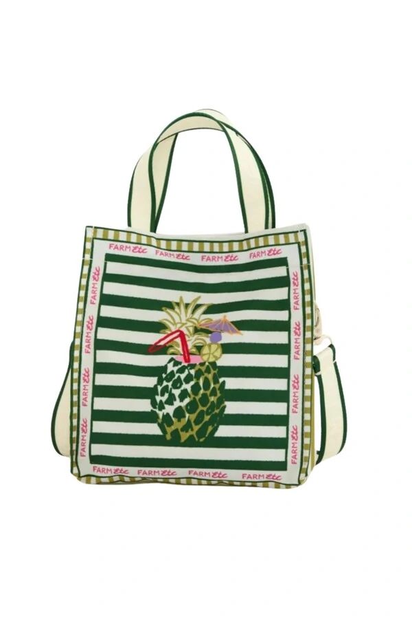 Bolsa mimo lenço comida de praia Farm