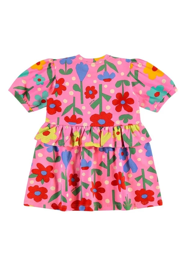 Vestido em cotton Up Baby