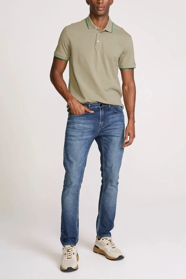 Polo regular fit 2 lines John John