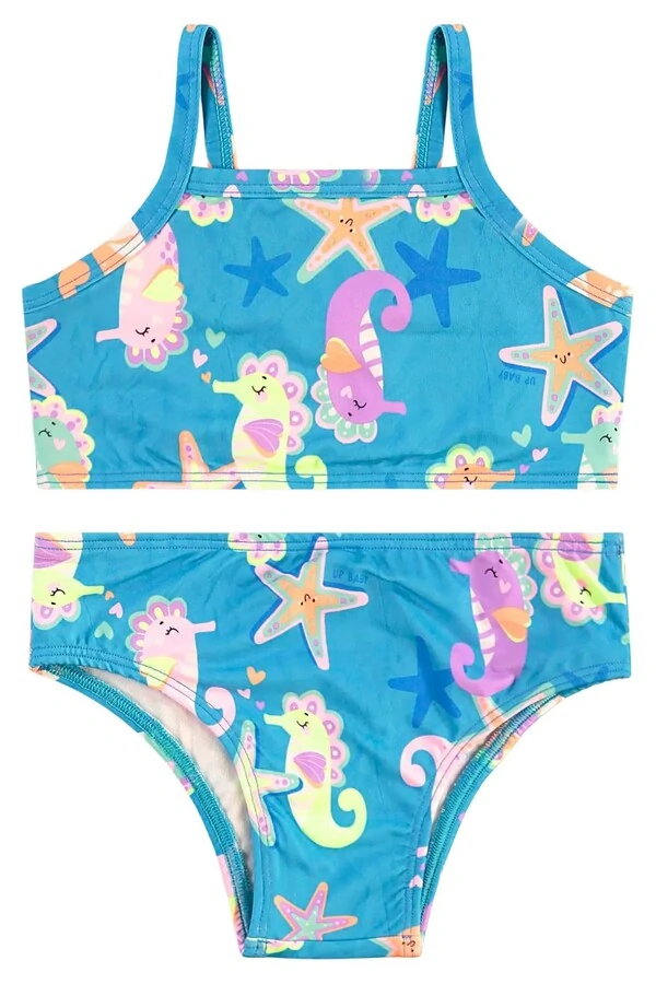 Biquini em malha uv sublimada fps+50 Up Baby