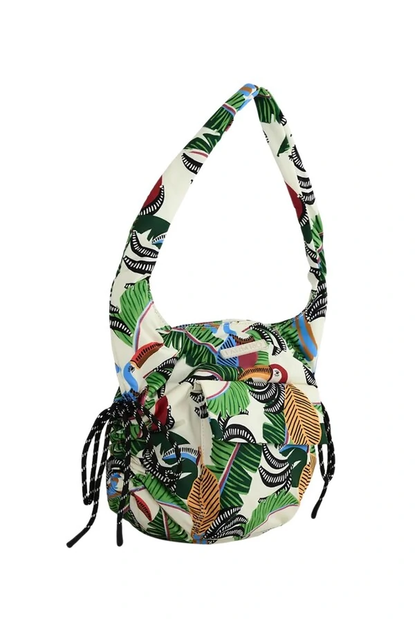 Bolsa tropicana tucanos e folhagens Farm