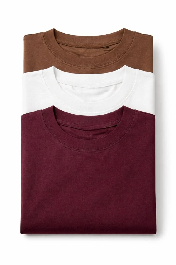 T-shirt feminina em algodão encorpado Kwi