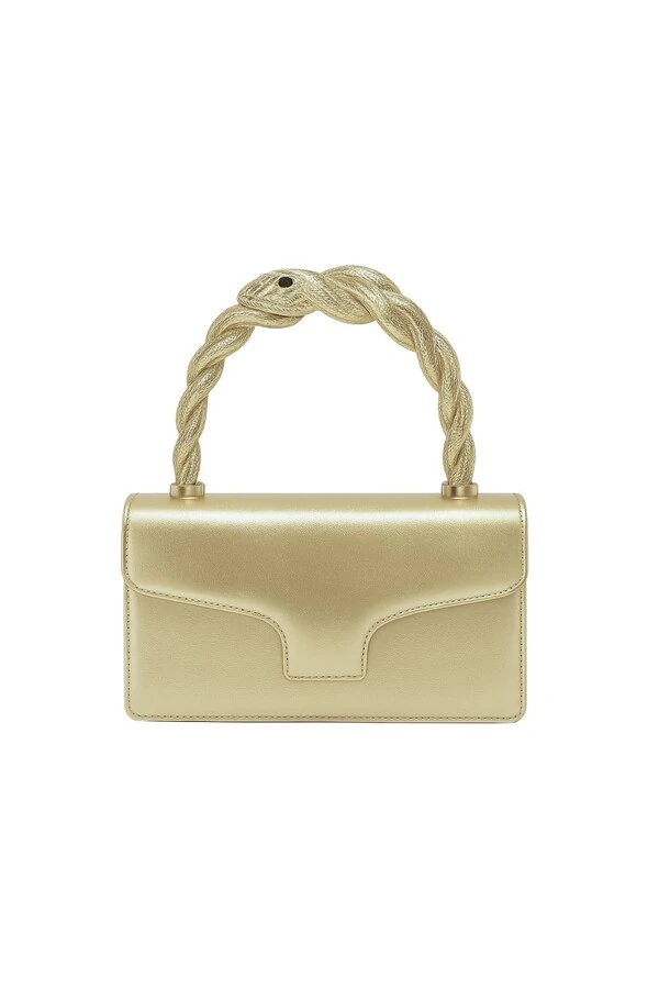 Bolsa de mão com alça cobra Kwi