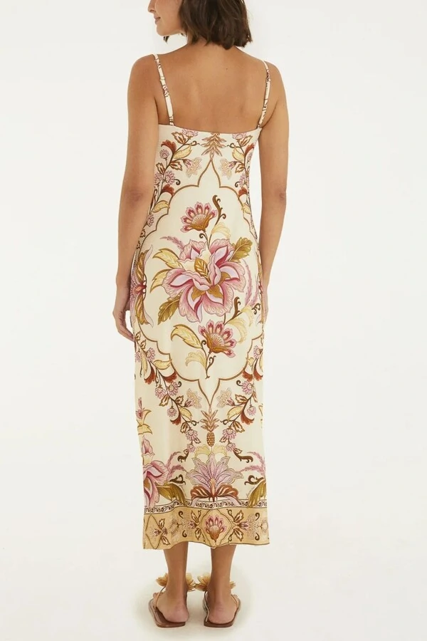 Vestido cropped jardim majestoso Farm