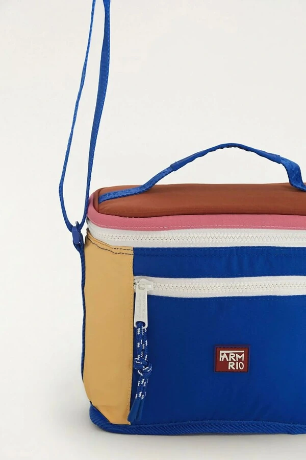 Mini cooler farofa colorblocking Farm