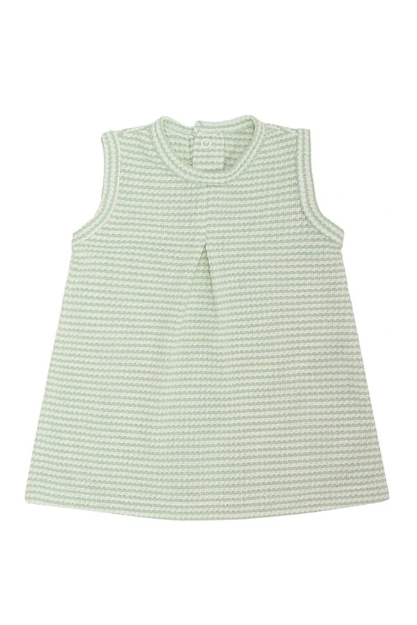 Conjunto body gola bordada e vestido Mini e co