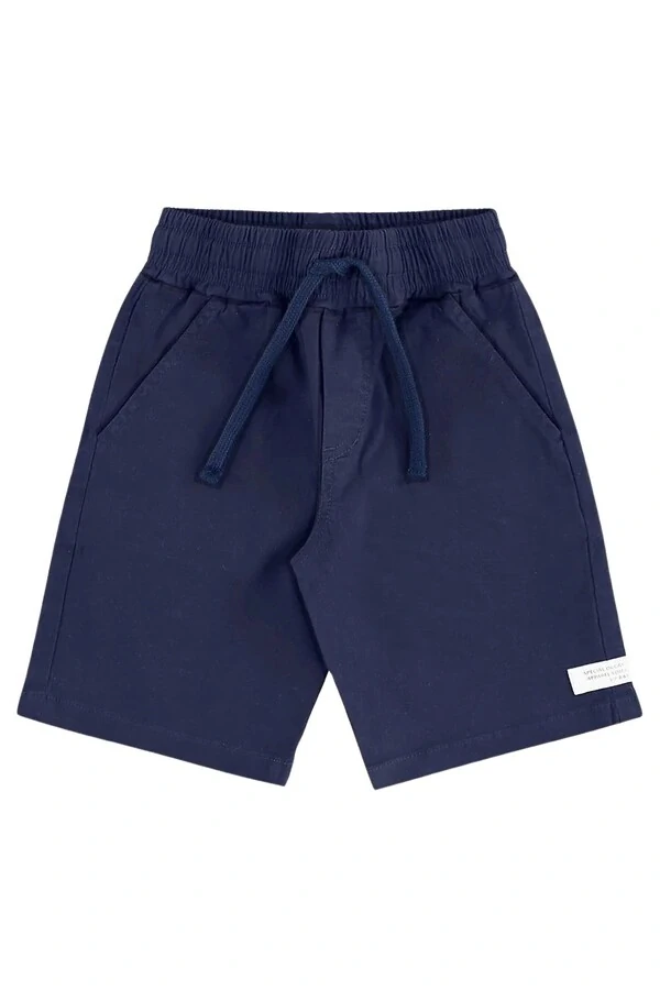 Bermuda em sarja com elastano Up Baby