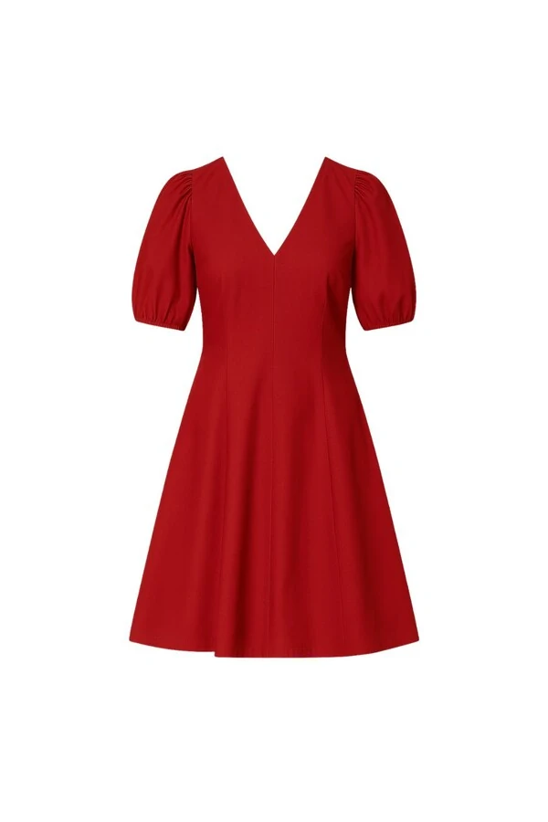 Vestido curto evasê Kwi