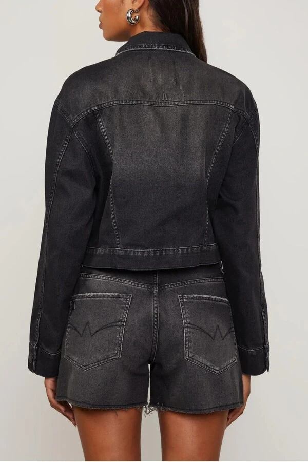 Jaqueta jeans trucker black Animale