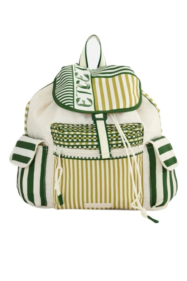 Bolsa pipoca lenço listrado Farm