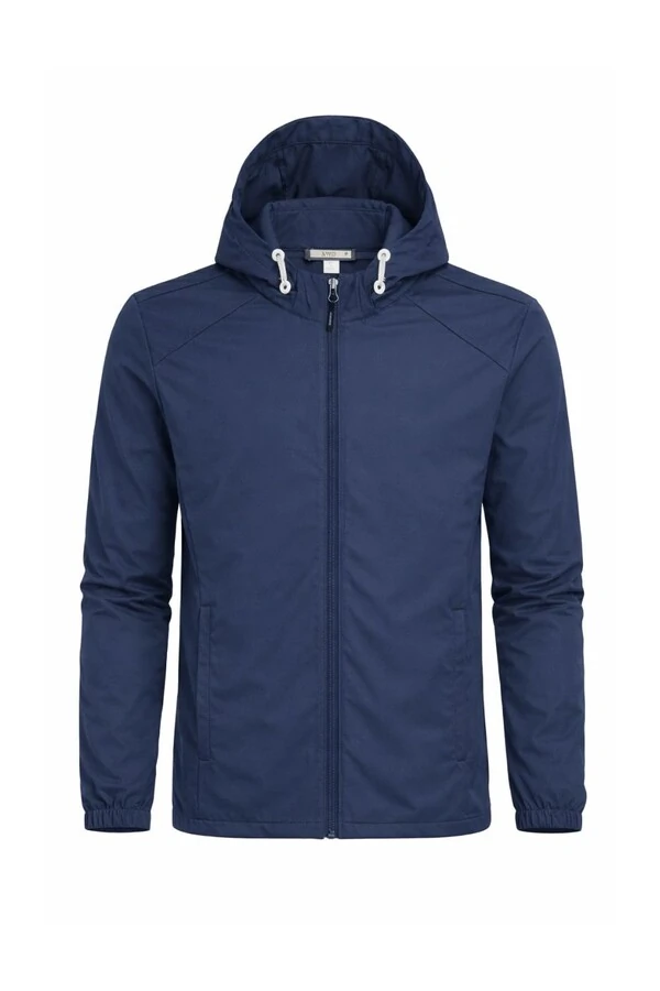 Jaqueta esportiva masculina com capuz removível Kwi