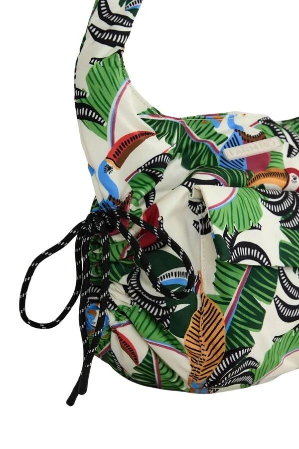 Bolsa tropicana tucanos e folhagens Farm