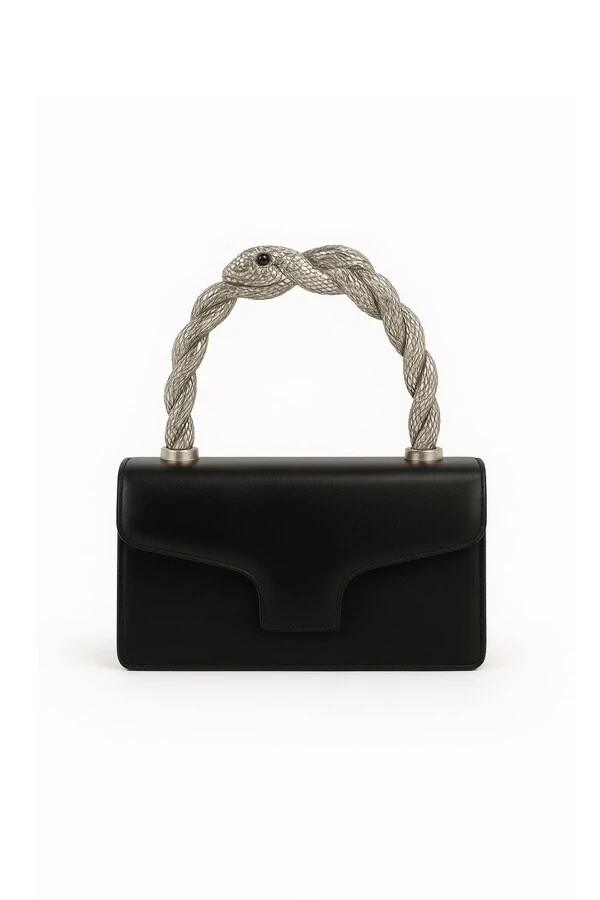 Bolsa de mão com alça cobra Kwi