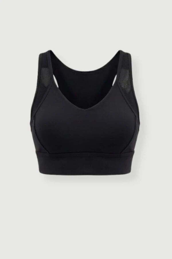 Top fitness com decote em v Kwi