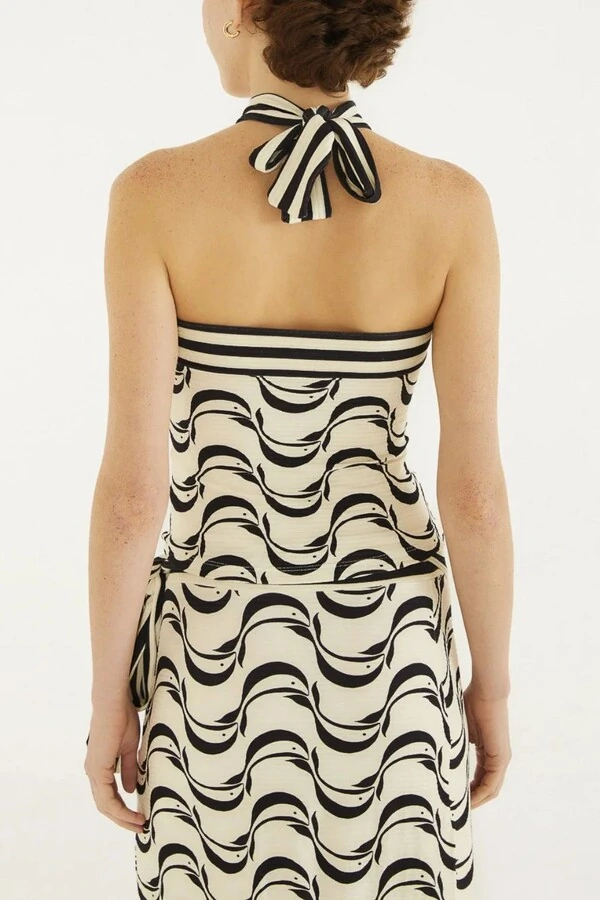Blusa frente unica peixe copa Farm