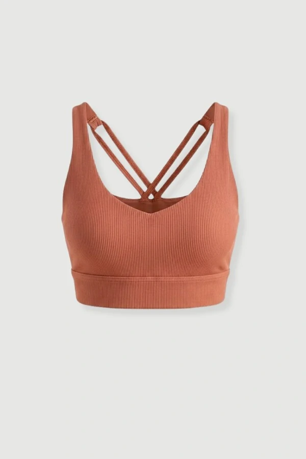 Top fitness canelado Kwi