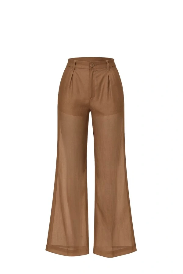 Calça liocel tranparente Kwi