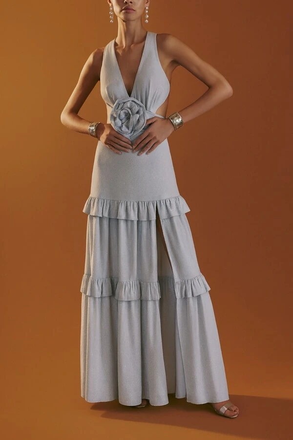 Vestido ilhabela prata Rock Lola