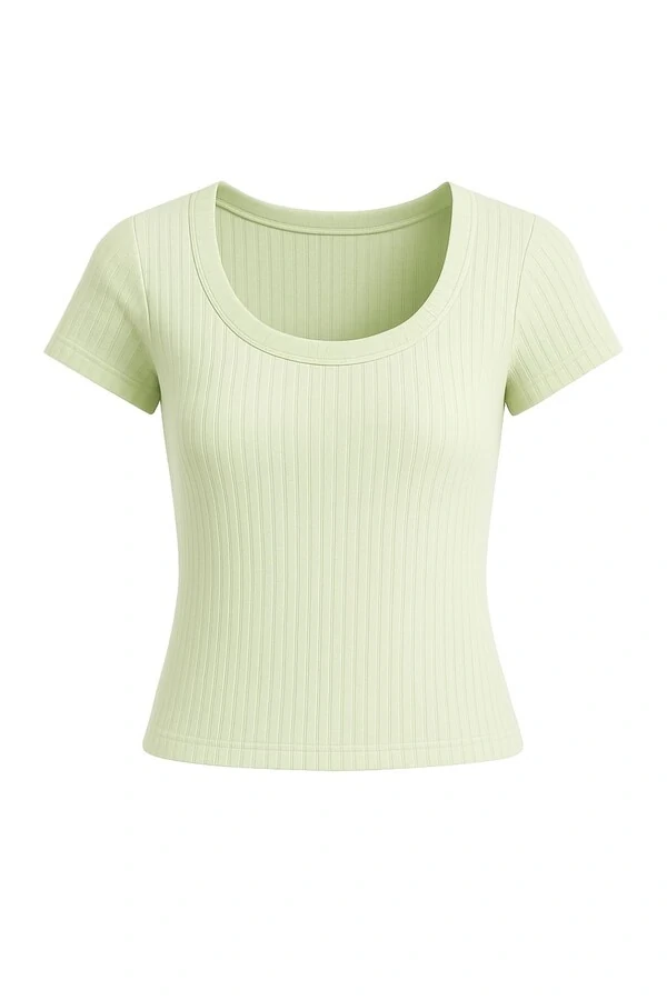 Blusa baby look canelada feminina Kwi