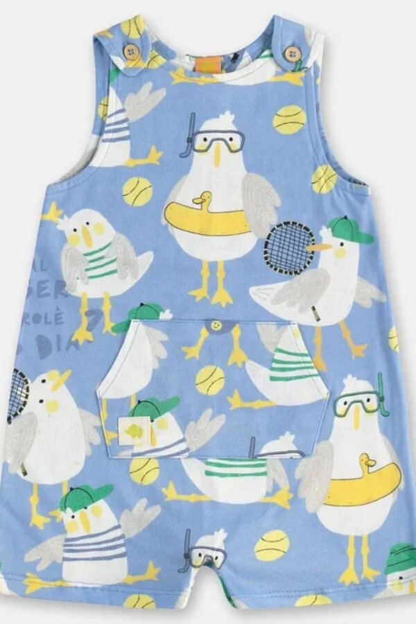 Macaquinho em meia malha Três e Já