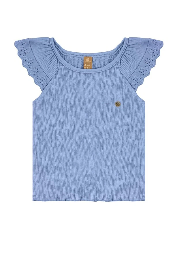 Blusa sem manga em cotton Up Baby