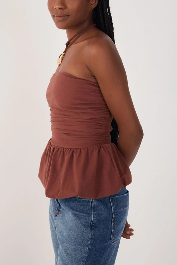 Blusa bata balonê Dress to