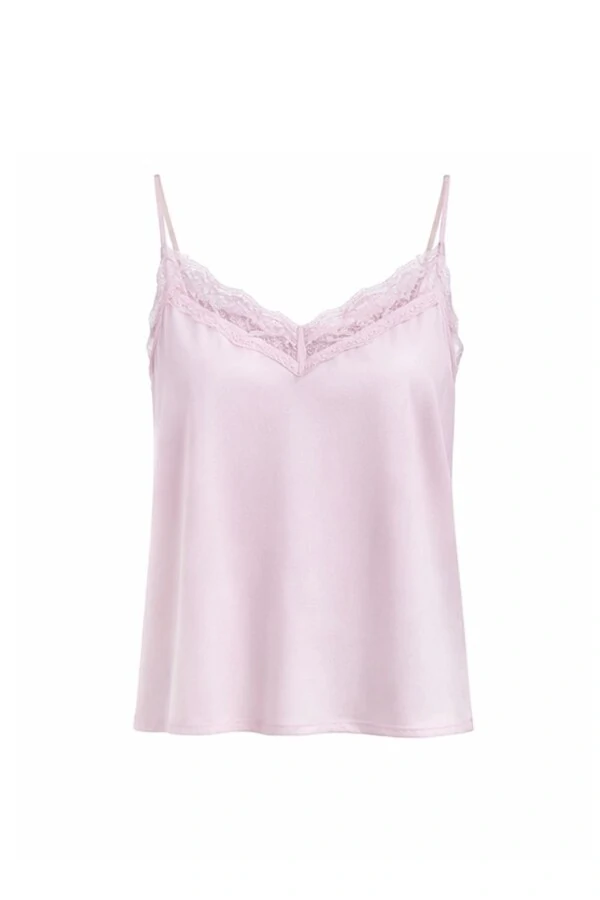 Regata poliamida com renda Kwi