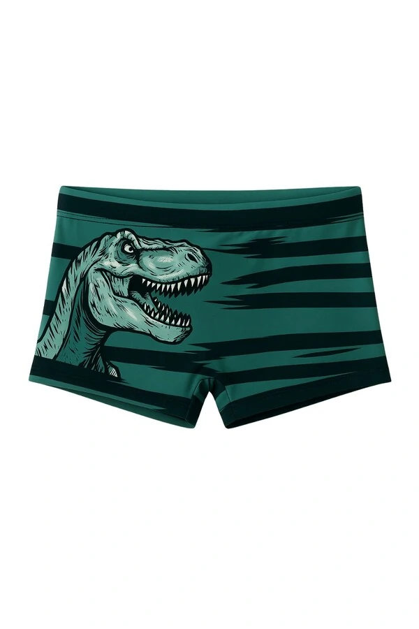 Sunga infantil estampa dinossauro Kwi