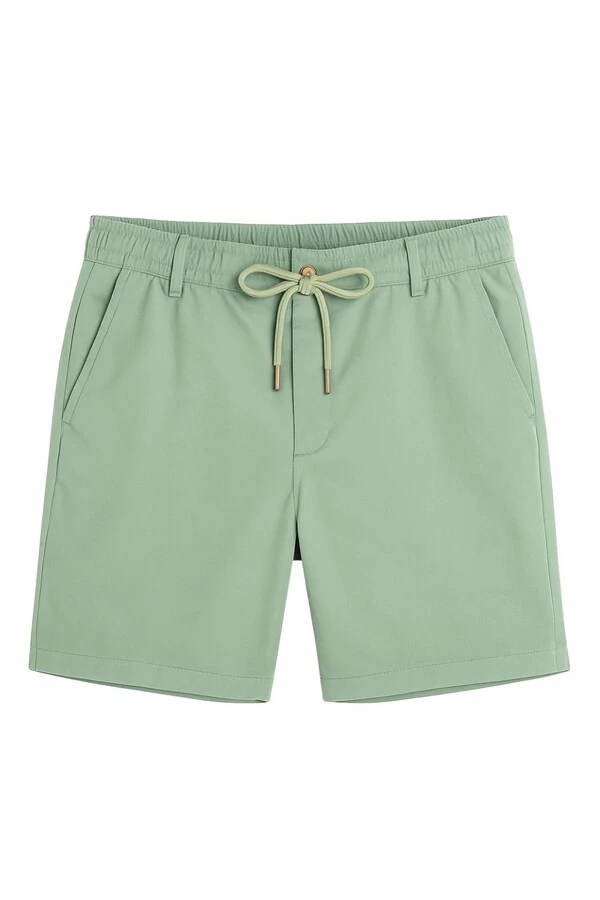 Bermuda plus size de sarja Kwi