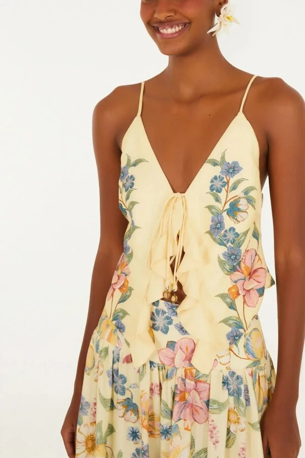 Blusa maira lenço Farm