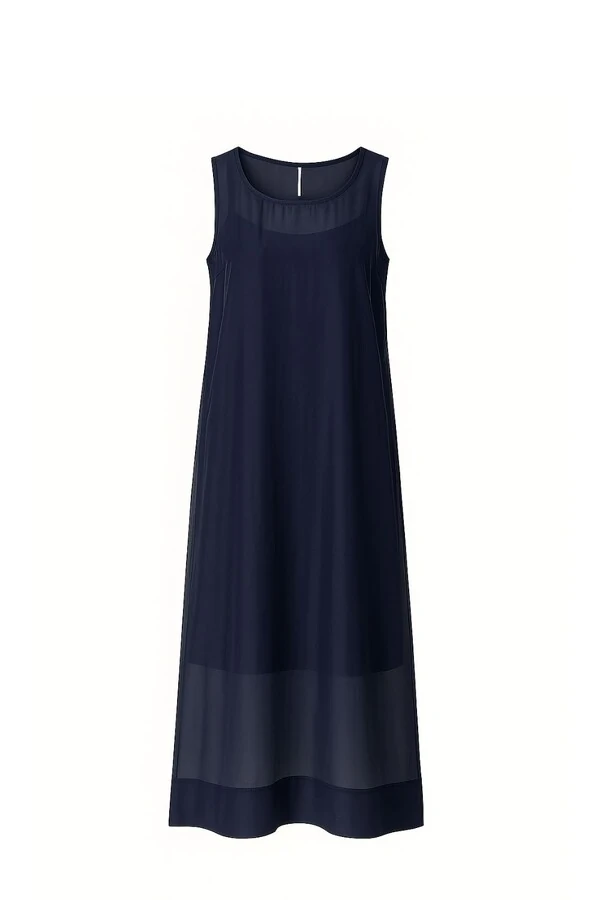 Vestido midi liocel Kwi