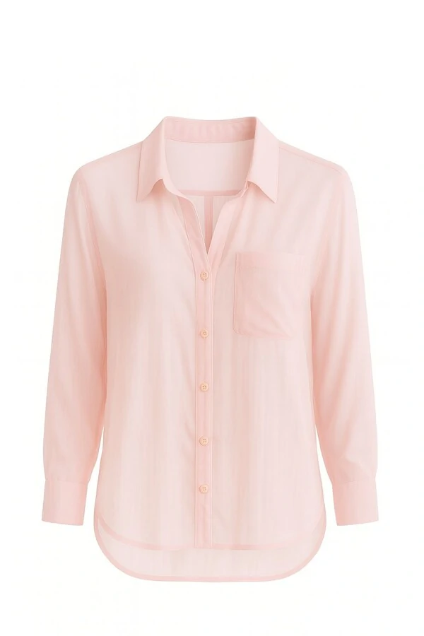 Camisa com transparência Kwi