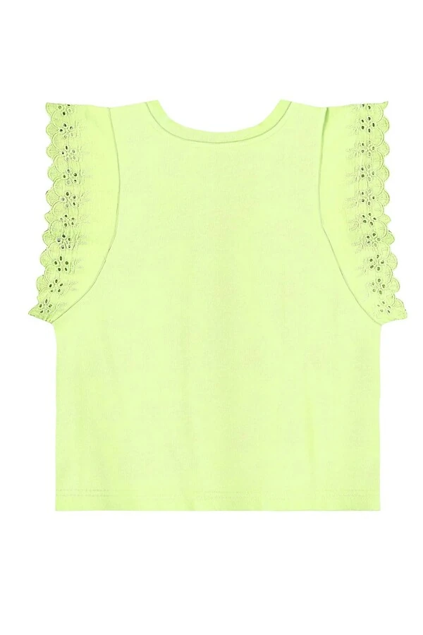 Blusa manga curta em meia malha Up Baby