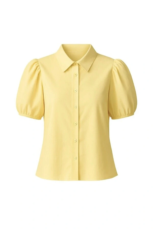 Camisa manga curta bufante Kwi