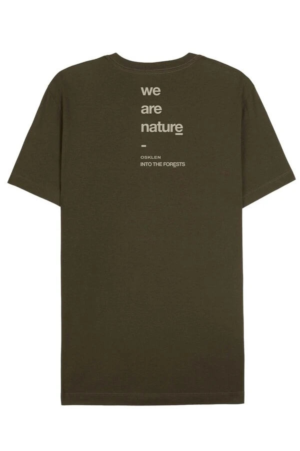 T-shirt slim vintage osk we are nature Osklen
