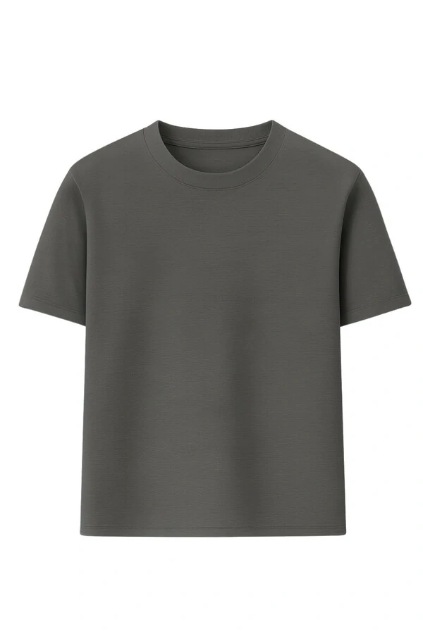 Camiseta Texturizada gola careca Kwi