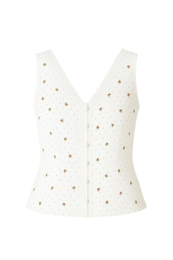 Blusa vintage botões Kwi